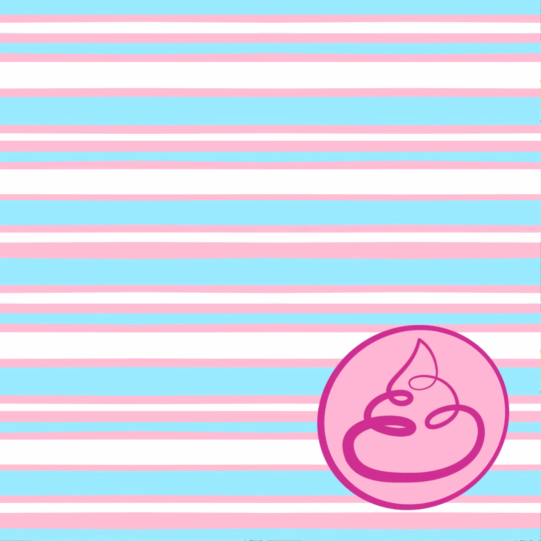 TransGenderStripes - 75cm