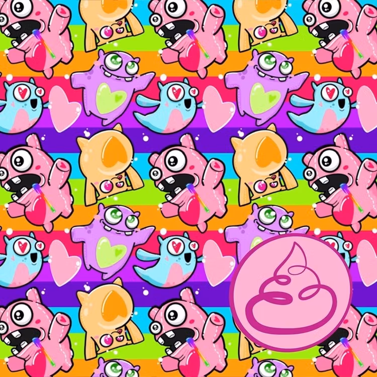 MONSTER edition Pastell+Rainbow