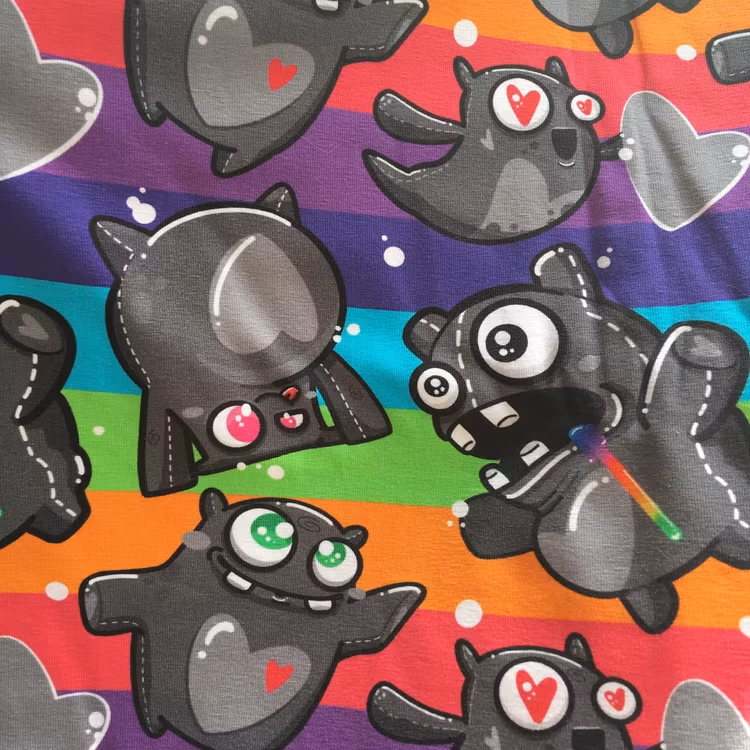 MONSTER edition Grey+Rainbow