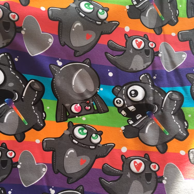MONSTER edition Grey+Rainbow