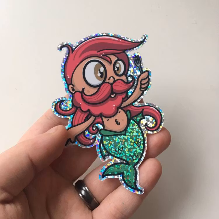 Sticker Merman