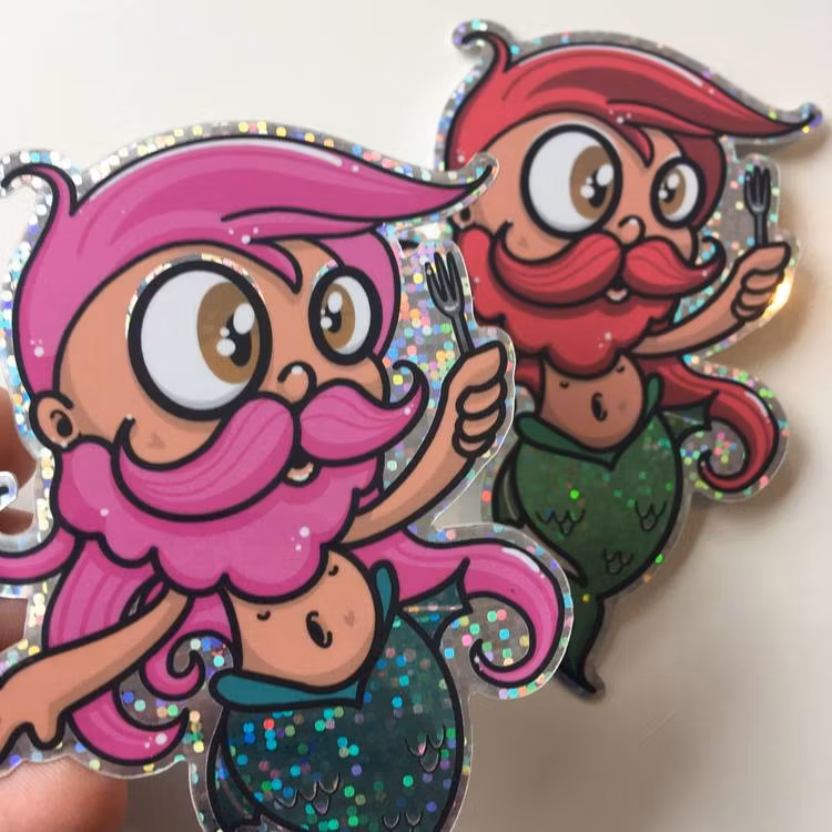 Sticker Merman Limited Edition