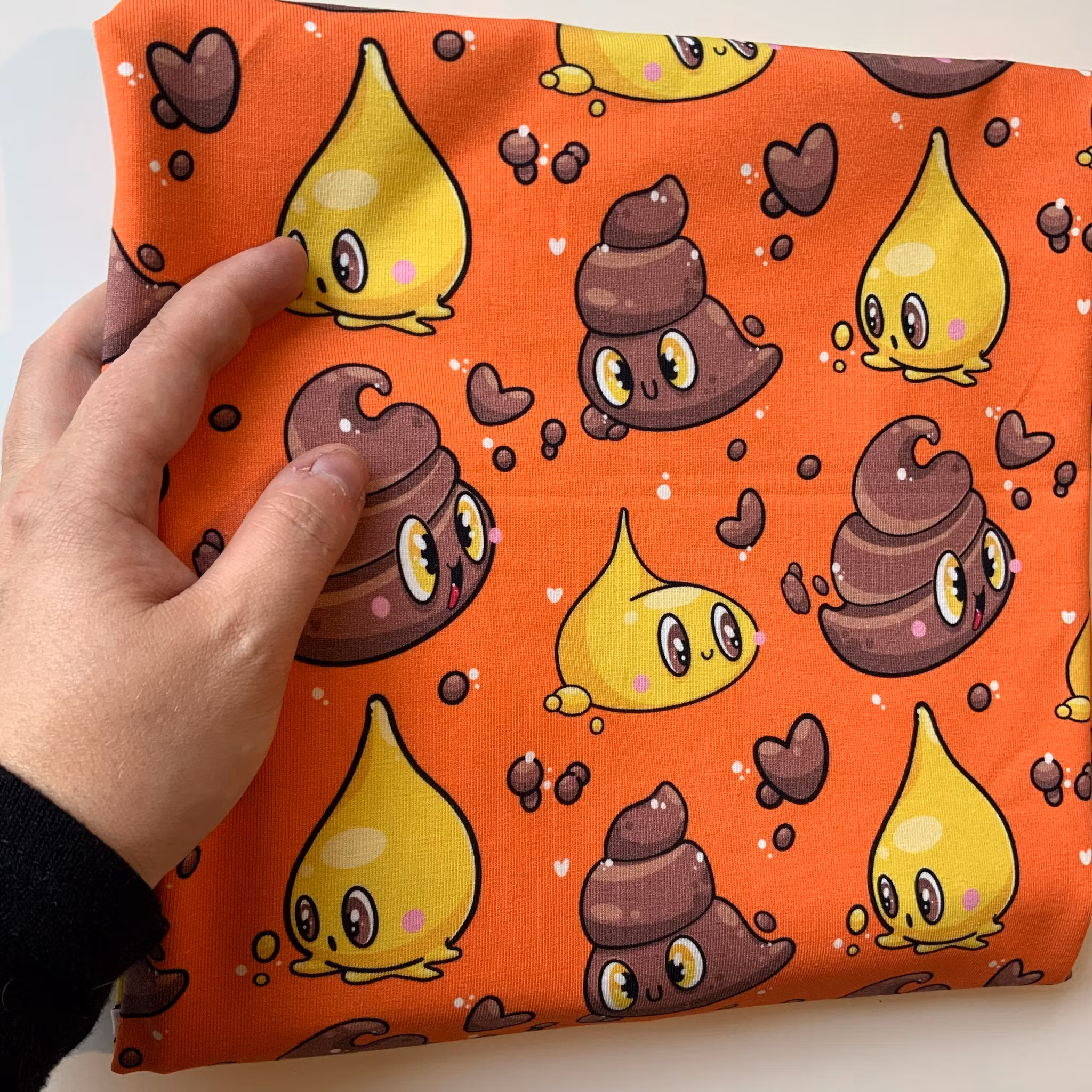 Pee&Poo - Funky Orange - Sista Biten - 150cm