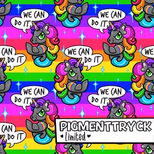 1m - WE CAN DO IT -Pigmenttryck-