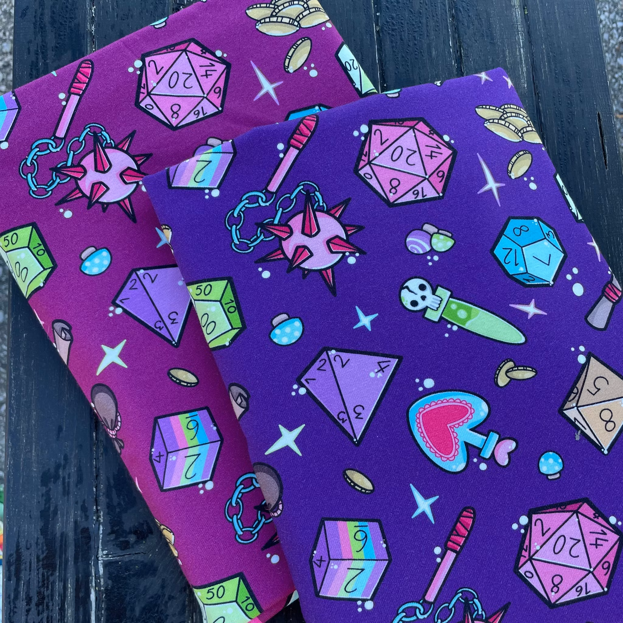 D20 - Alien Purple - Knäpptryck matchning