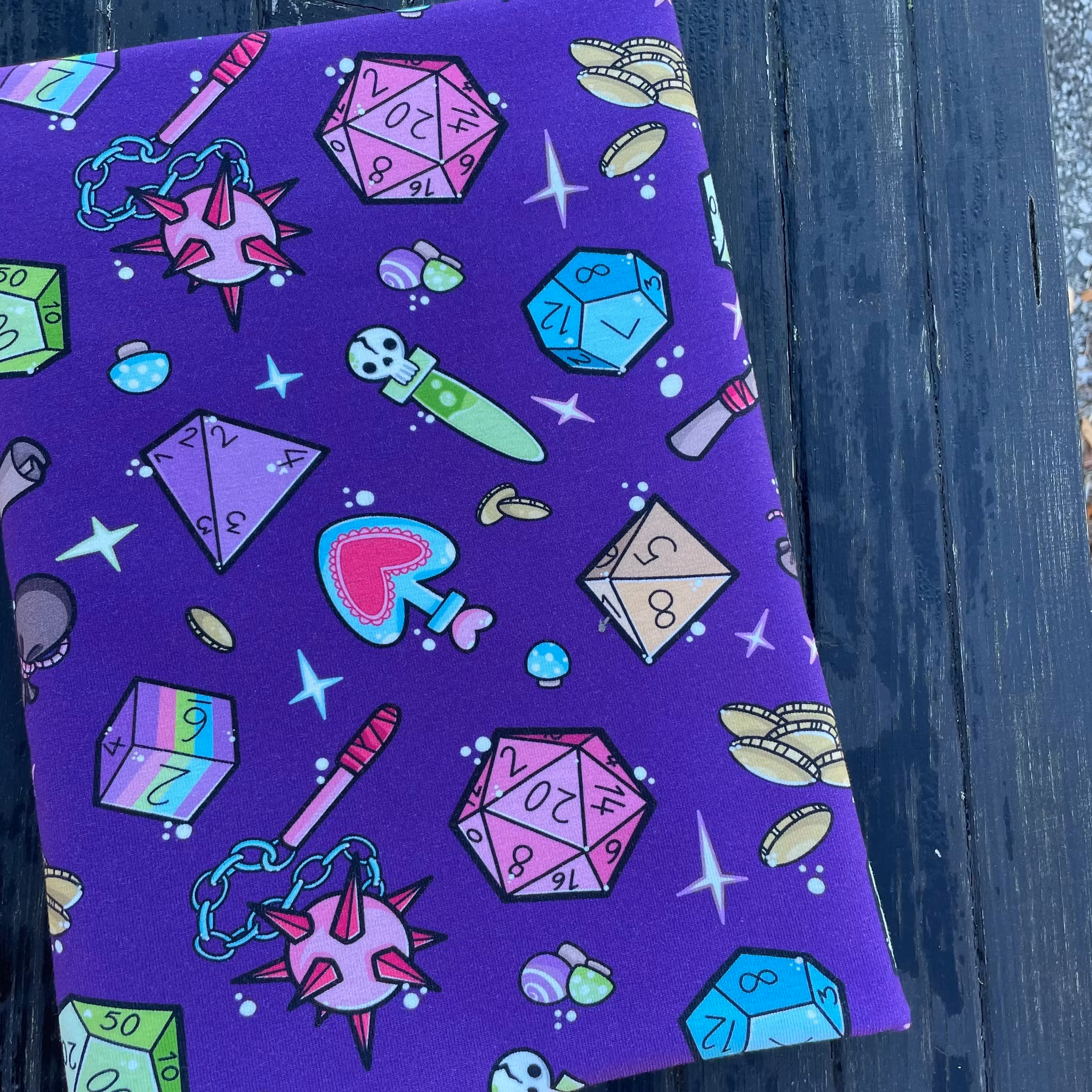 D20 - Alien Purple - Knäpptryck matchning