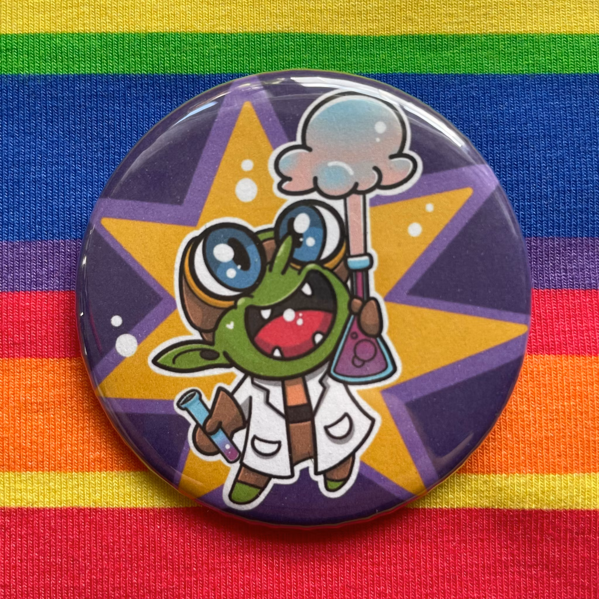 BUTTON - Nörd Goblin