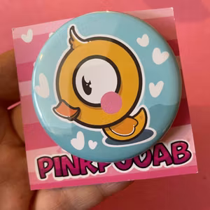 BUTTON - Duckling