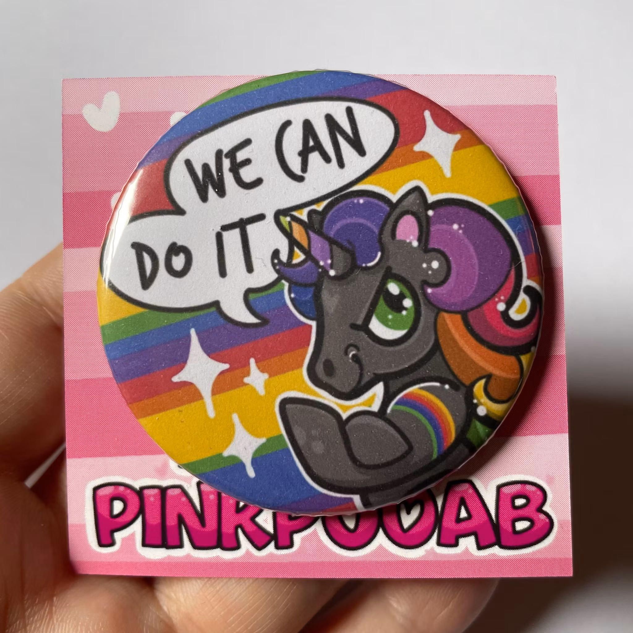 BUTTON - We Can Do It