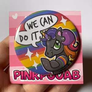 BUTTON - We Can Do It
