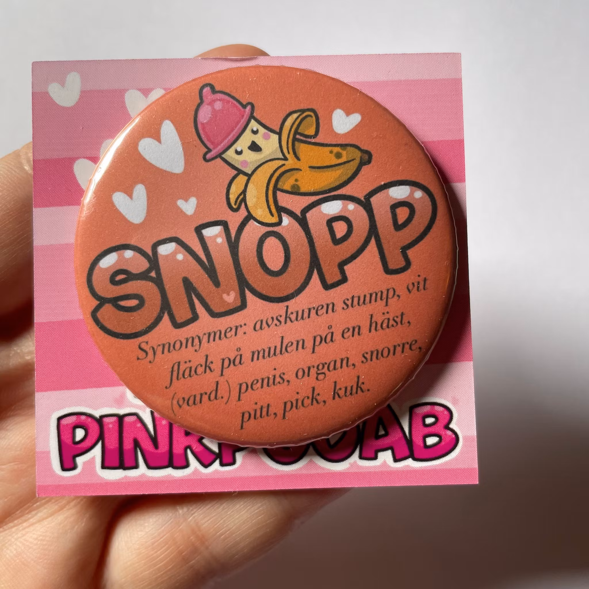BUTTON - SNOPP