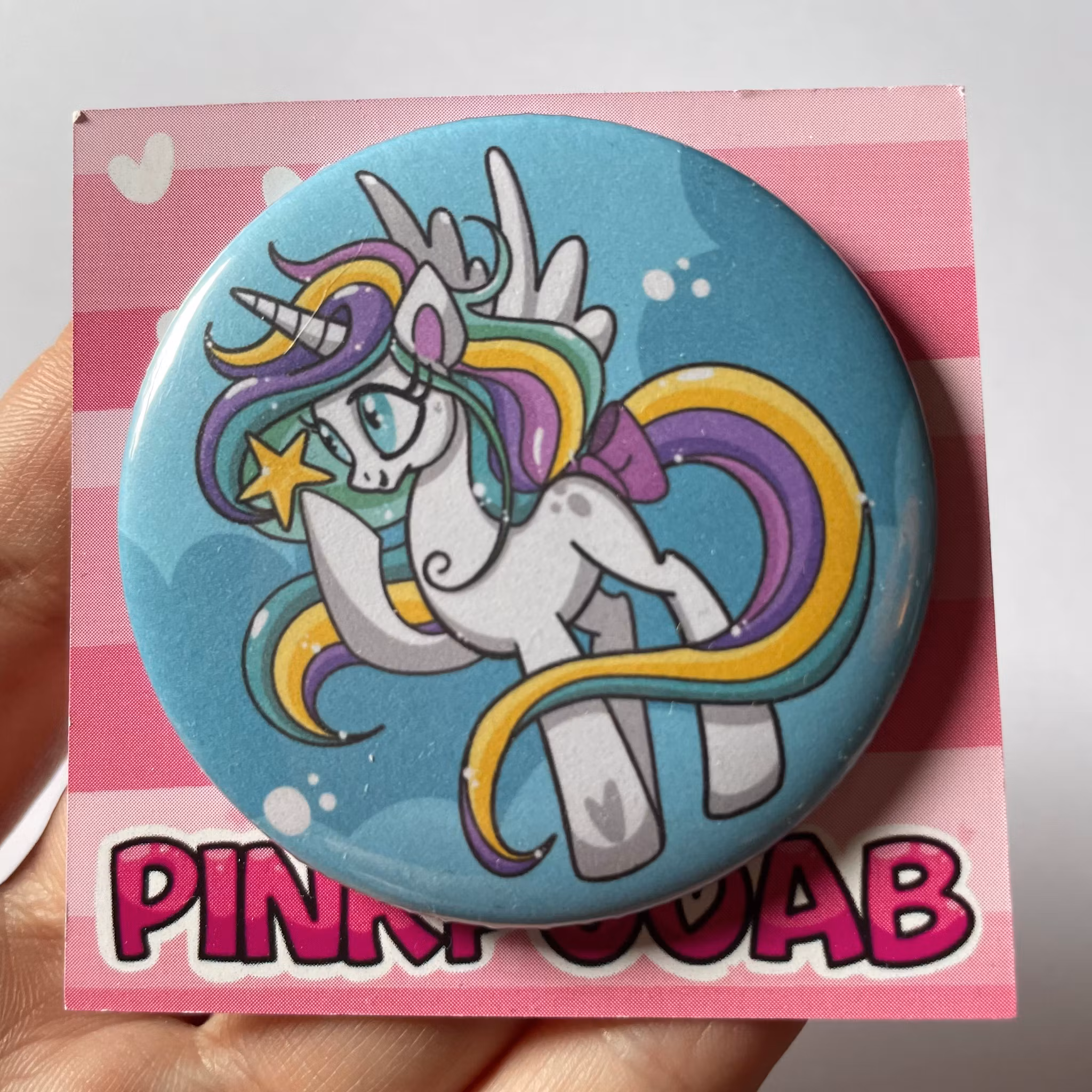 BornToSparkle - button -