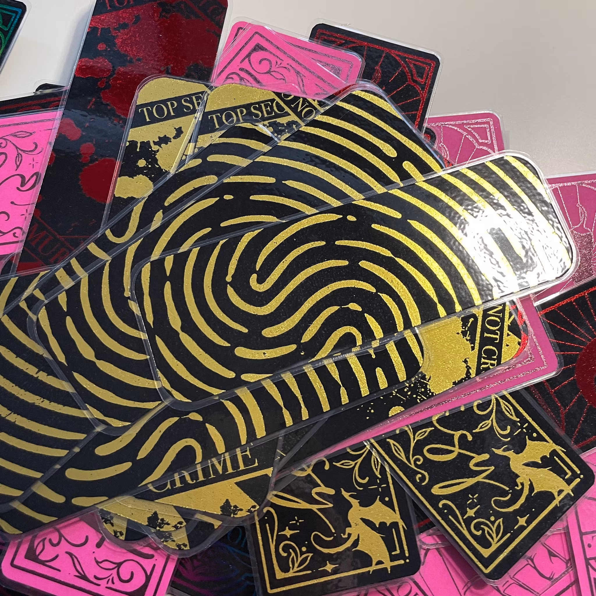 FINGERAVTRYCK - flera färgval