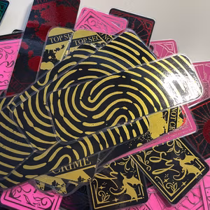 FINGERAVTRYCK - flera färgval