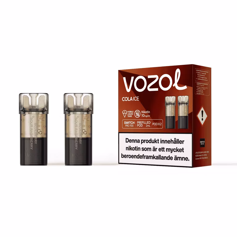 Cola Ice 10mg - Vozol Switch Poddar 2-pack