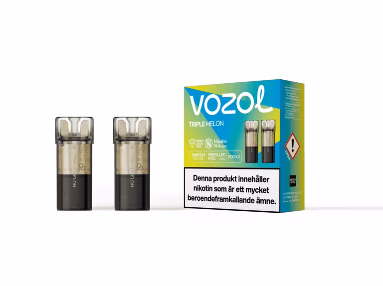 Triple Melon 14.5mg - Vozol Switch Poddar 2-pack