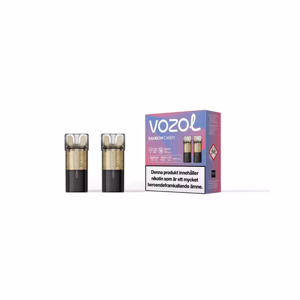 Rainbow Candy 20mg - Vozol Switch Poddar 2-pack