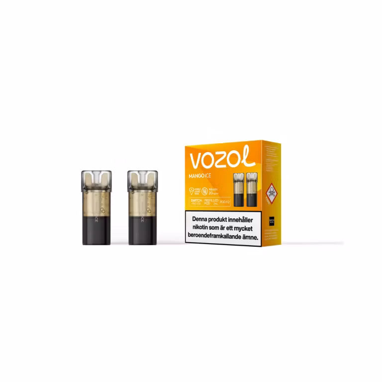 Mango Ice 20mg - Vozol Switch Poddar 2-pack