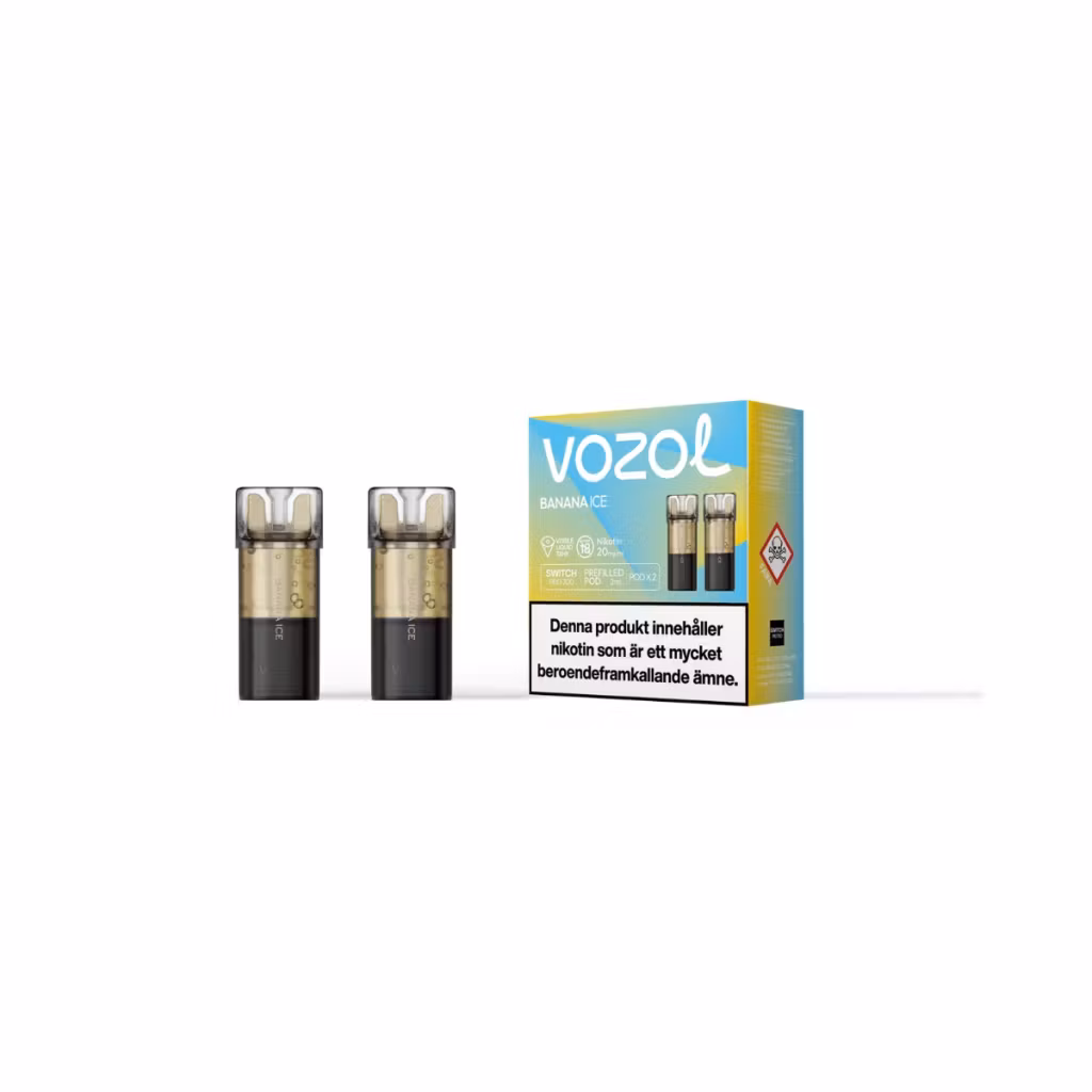 Banana Ice 20mg - Vozol Switch Poddar 2-pack
