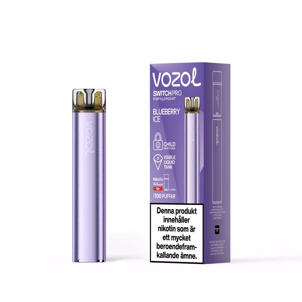 Vozol Switch Pro Kit Blueberry Ice 14.5mg
