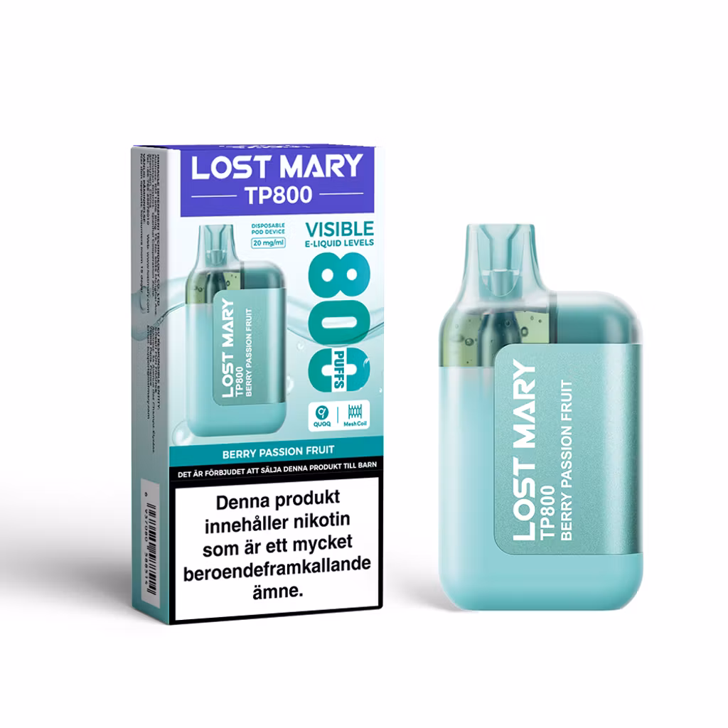 Berry Passion Fruit - Lost Mary - TP800