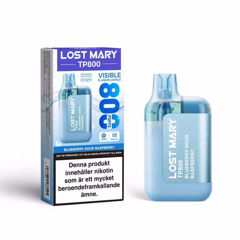 Blueberry Sour Raspberry - Lost Mary - TP800