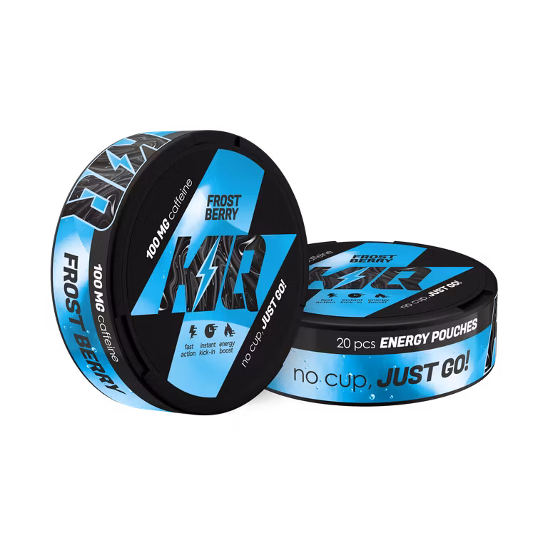 KIQ - Frost Berry Koffeinpåsar 100mg