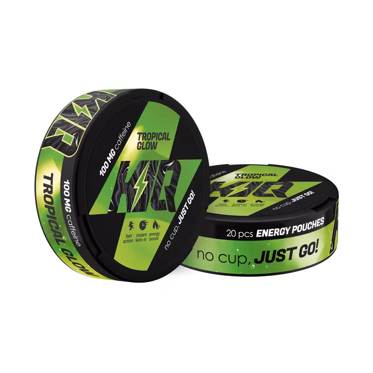 KIQ - Tropical Blow Koffeinpåsar 100mg