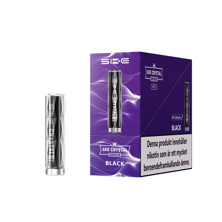 SKE Crystal Plus Max - Aurora Black Batteri