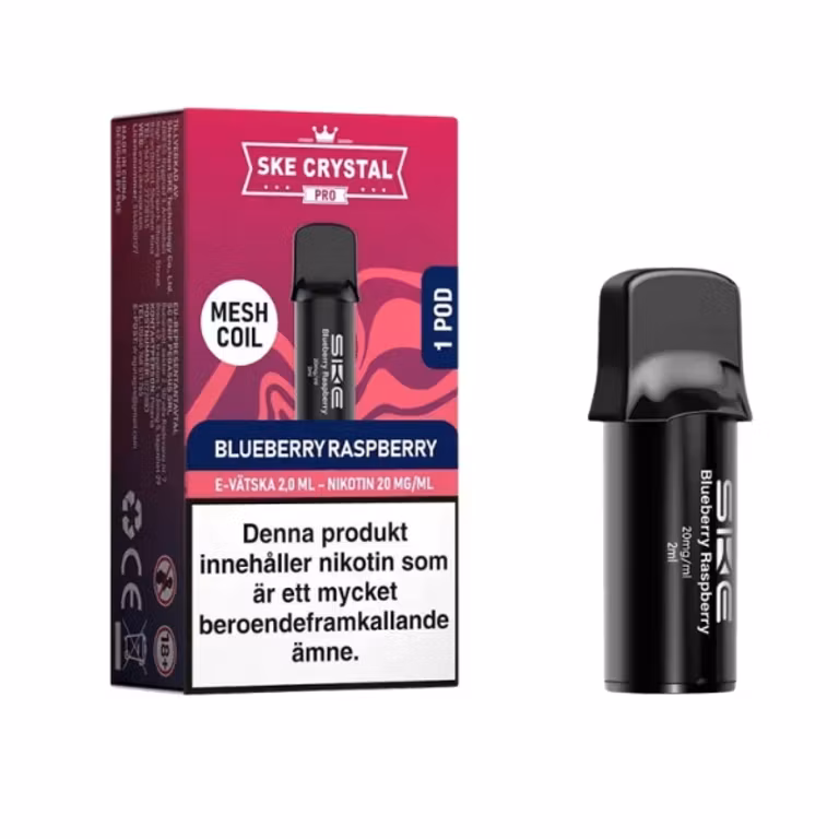 Blueberry Sour Raspberry - SKE Crystal Pod (1-pack)