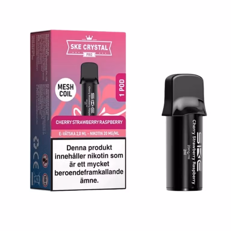 Cherry Strawberry Raspberry - SKE Crystal Pod (1-pack)