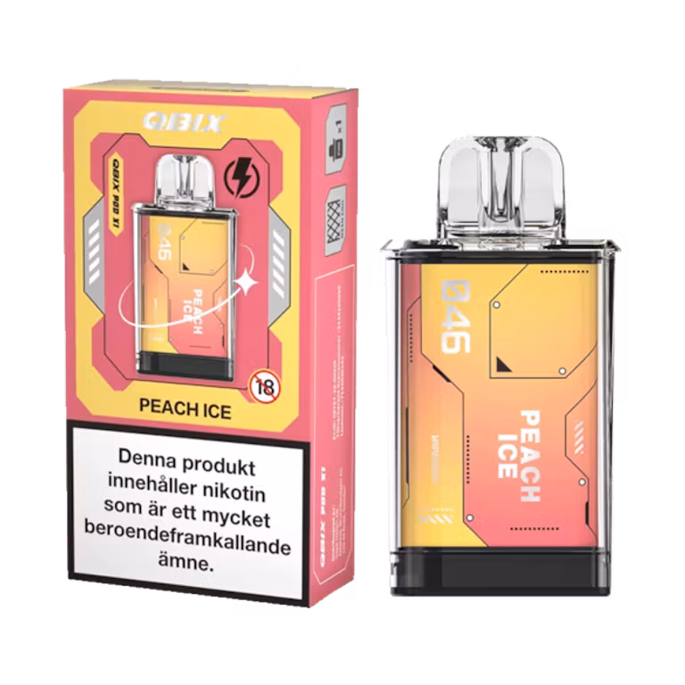 Peach Ice - QBIX Pod 1-Pack