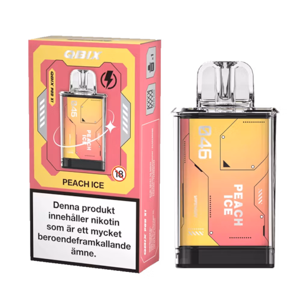 Peach Ice - QBIX Pod 1-Pack