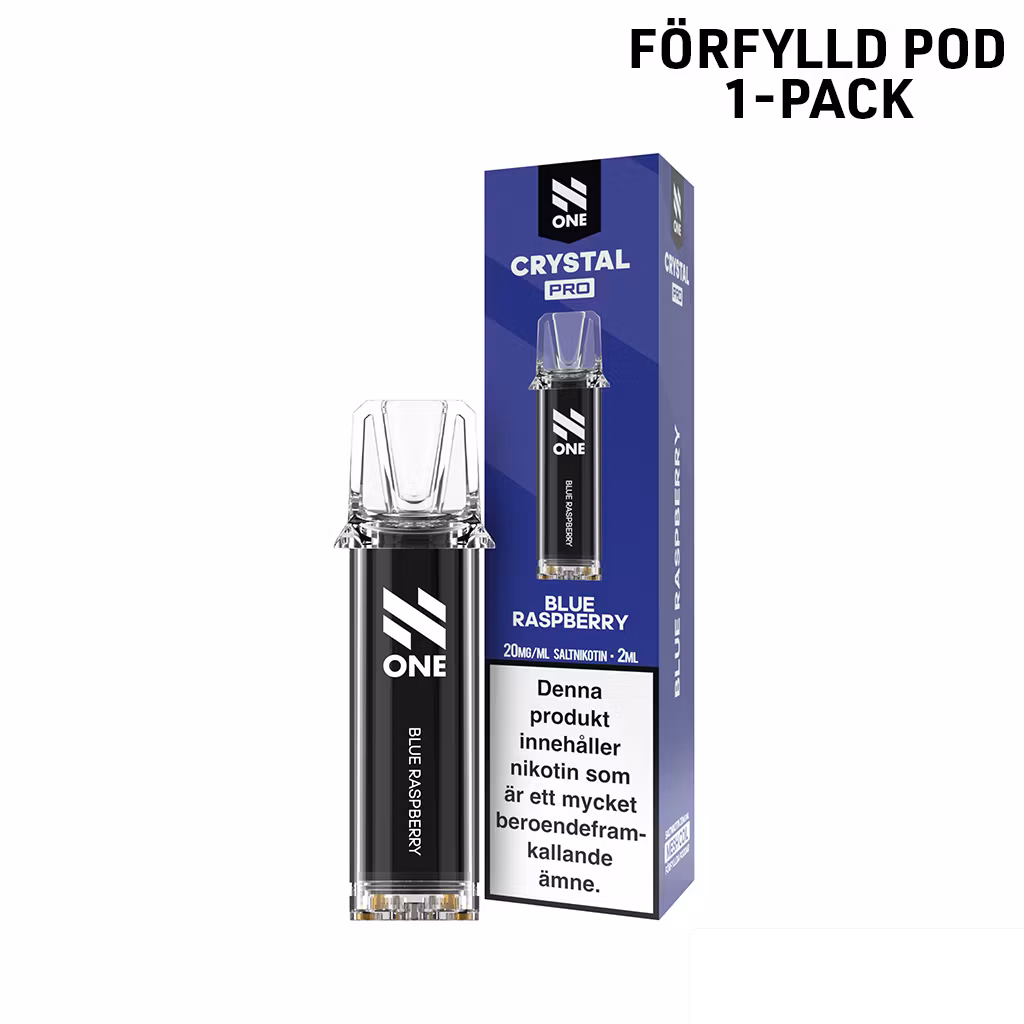 N One Crystal PRO Pod - Blue Raspberry 20mg