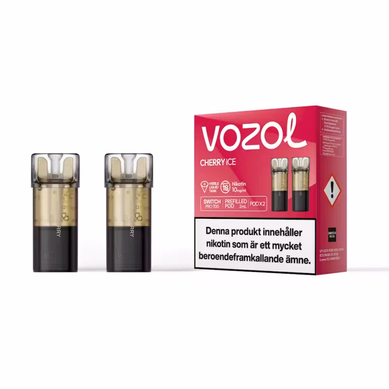 Cherry Ice 10mg - Vozol Switch Poddar 2-pack