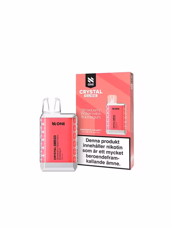 Strawberry Watermelon Bubblegum - N-One Crystal Cube