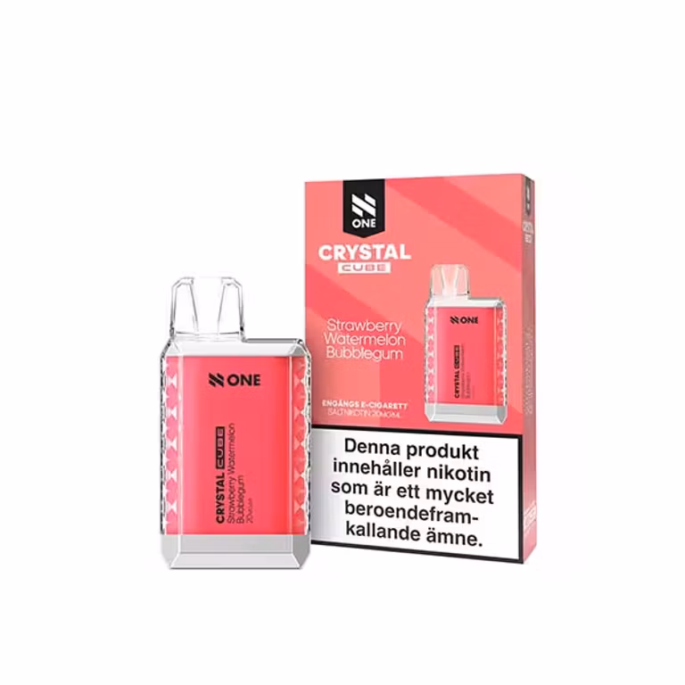 Strawberry Watermelon Bubblegum - N-One Crystal Cube