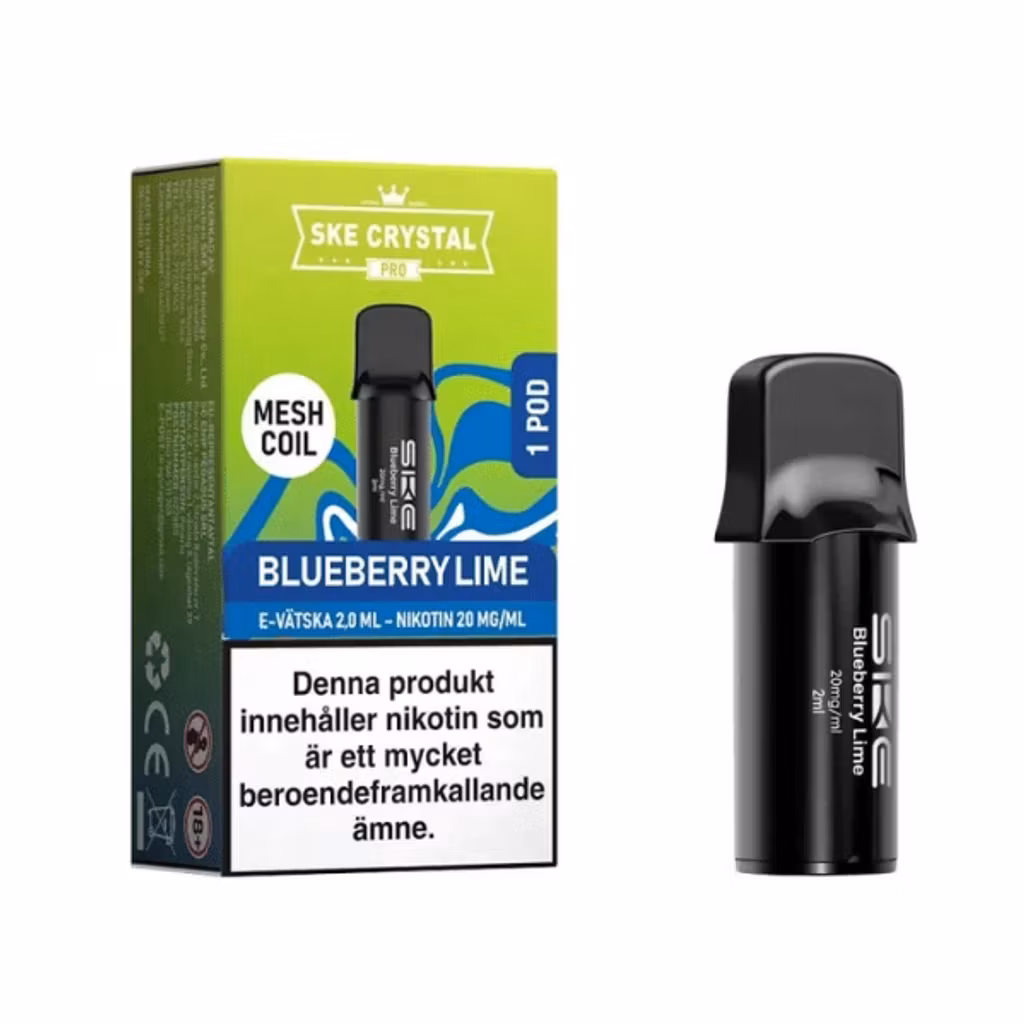 Blueberry Lime - SKE Crystal Pod (1-pack)