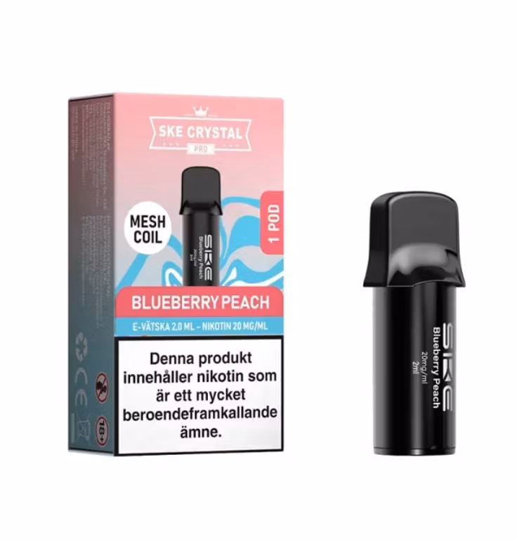 Blueberry Peach - SKE Crystal Pod (1-pack)