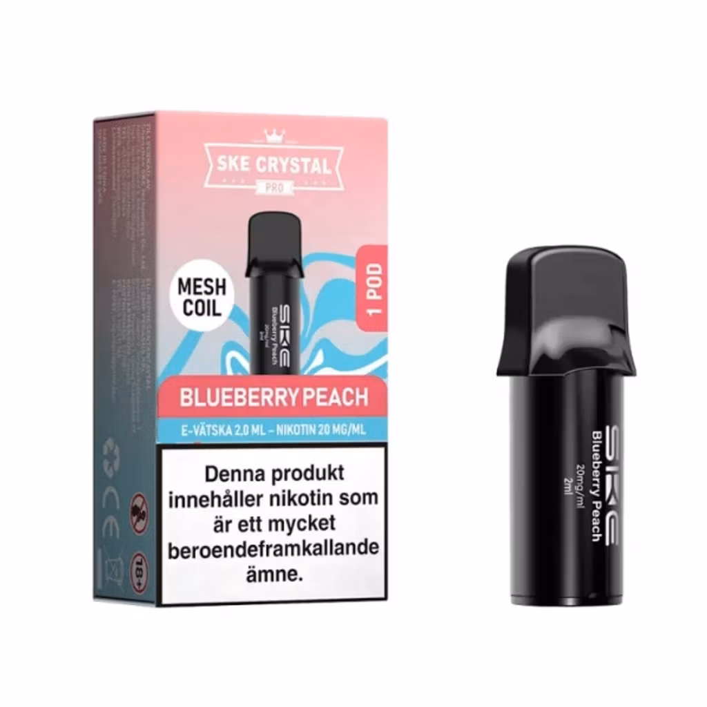 Blueberry Peach - SKE Crystal Pod (1-pack)