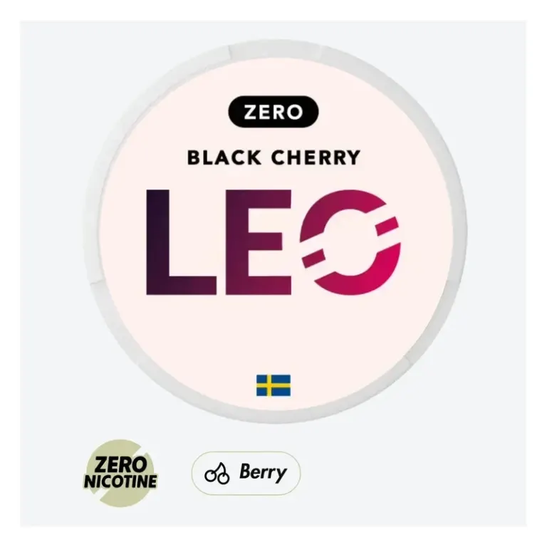 LEO Zero - Black Cherry Nikotinfritt snus
