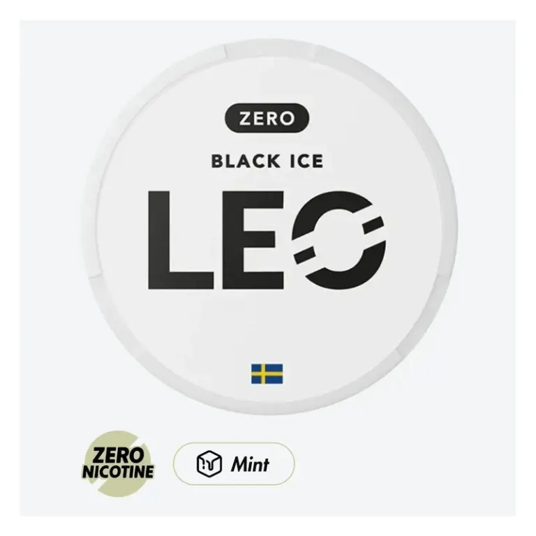 LEO Zero - Black Ice Nikotinfritt snus