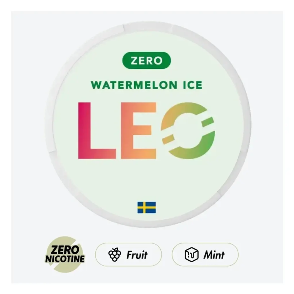 LEO Zero - Watermelon Ice Nikotinfritt snus