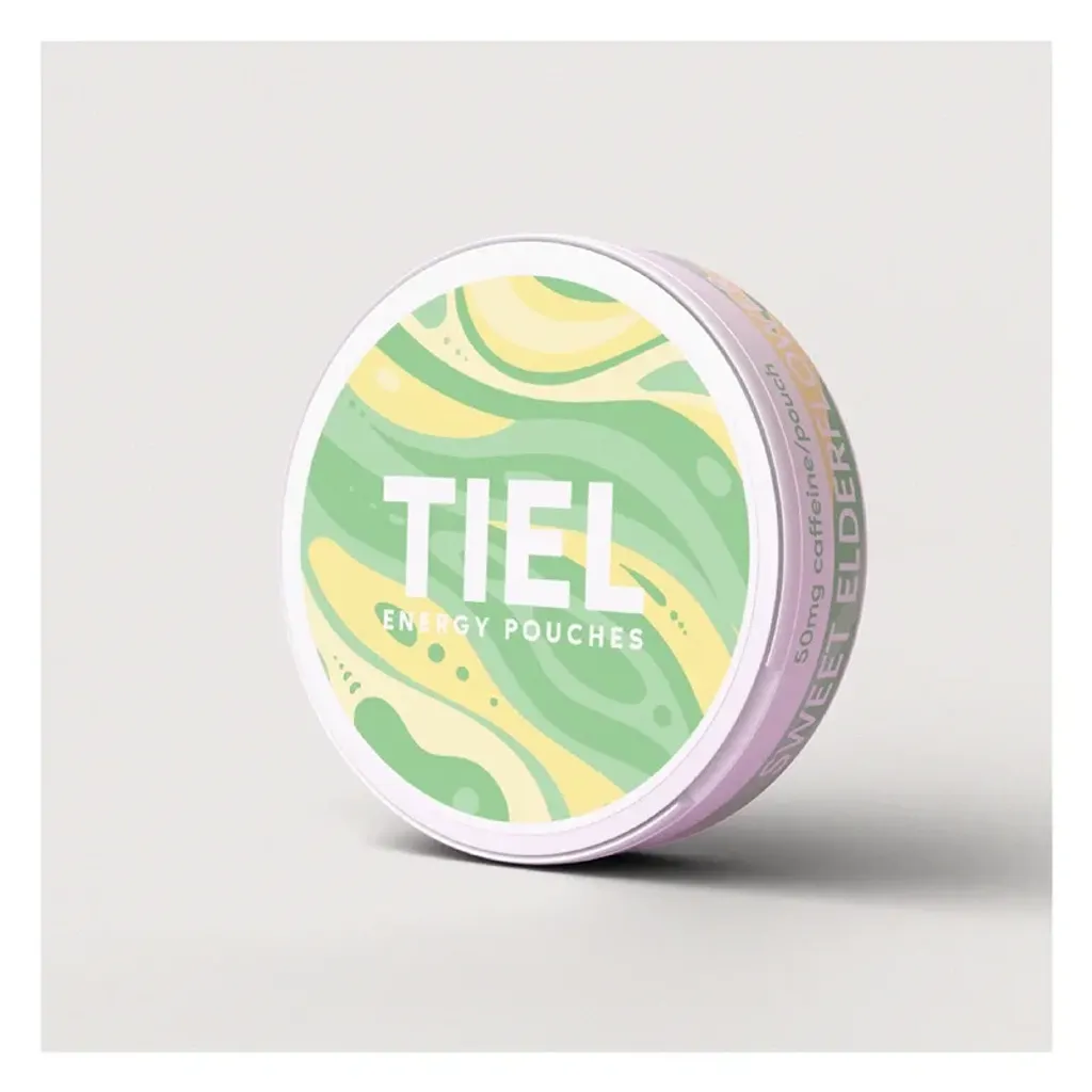 Sweet Elderflower TIEL Energy Koffeinsnus