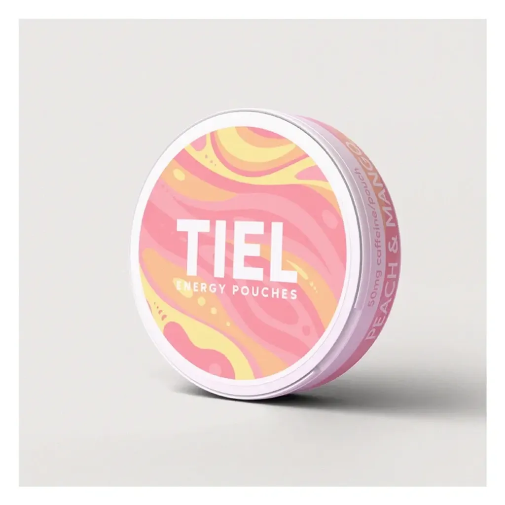 Peach Mango TIEL Energy Koffeinsnus