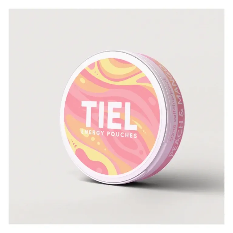 Peach Mango TIEL Energy Koffeinsnus