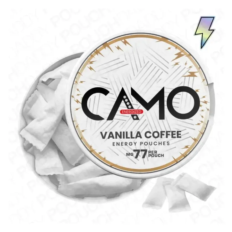 CAMO Energy Koffeinsnus 77mg - Vanilla Coffee