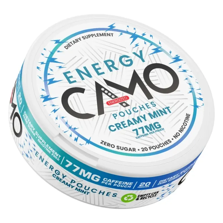 CAMO Energy Koffeinsnus 77mg - Creamy Mint