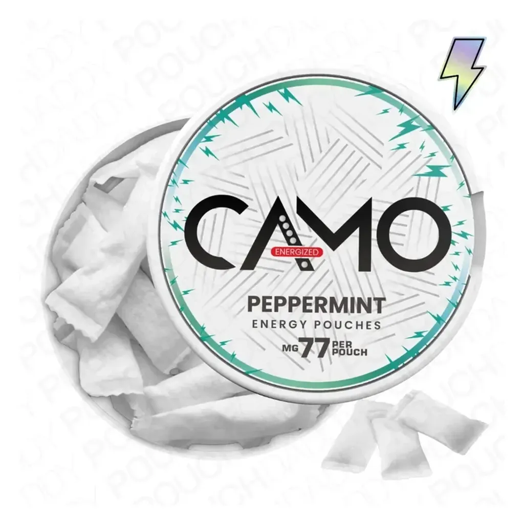 CAMO Energy Koffeinsnus 77mg - Peppermint