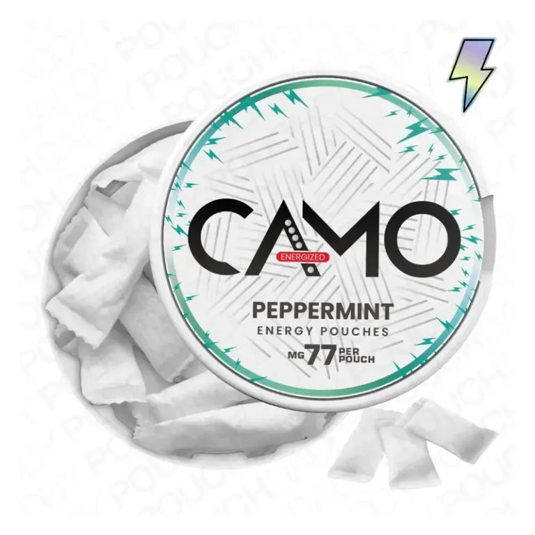 CAMO Energy Koffeinsnus 77mg - Peppermint